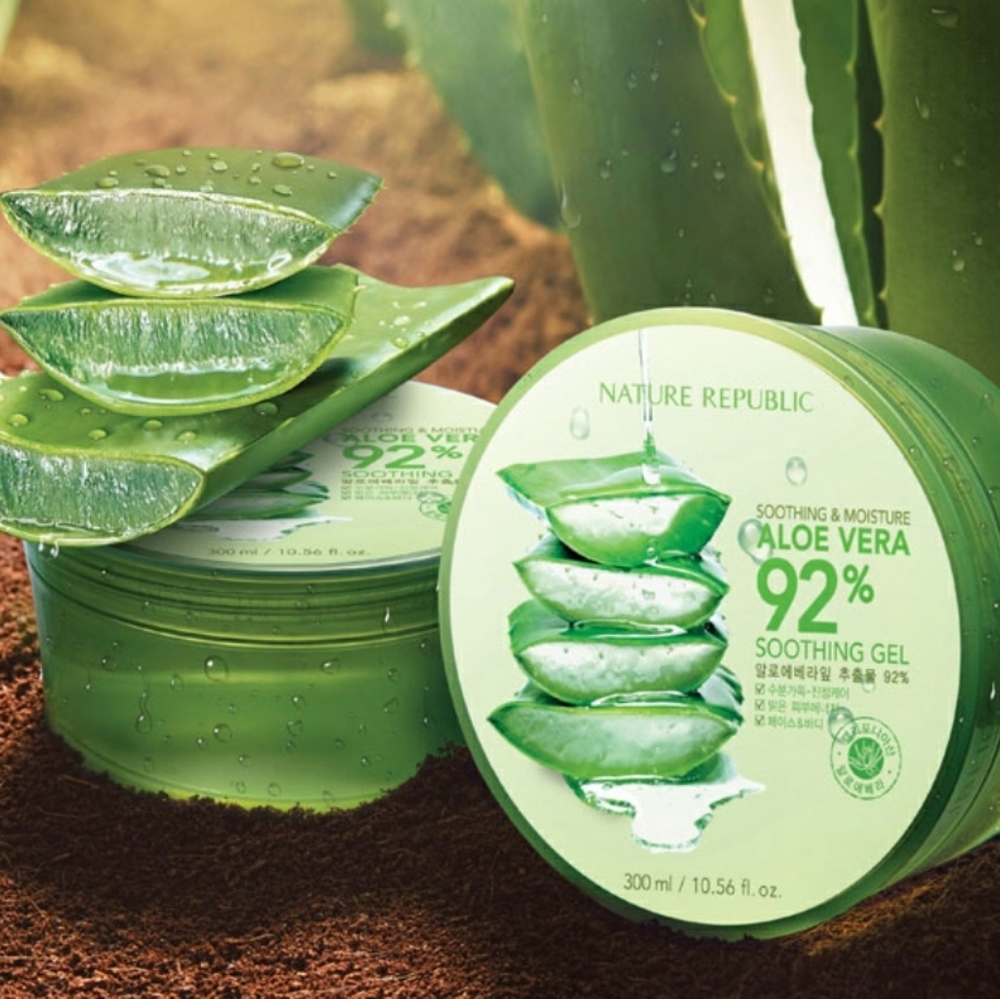 Aloe Vera Soothing Gel, 92% Soothing Gel